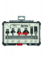 Bosch 2607017470 Bosch 1/4\" Shank Trim & Edging Router Bit Set 6pc £39.99